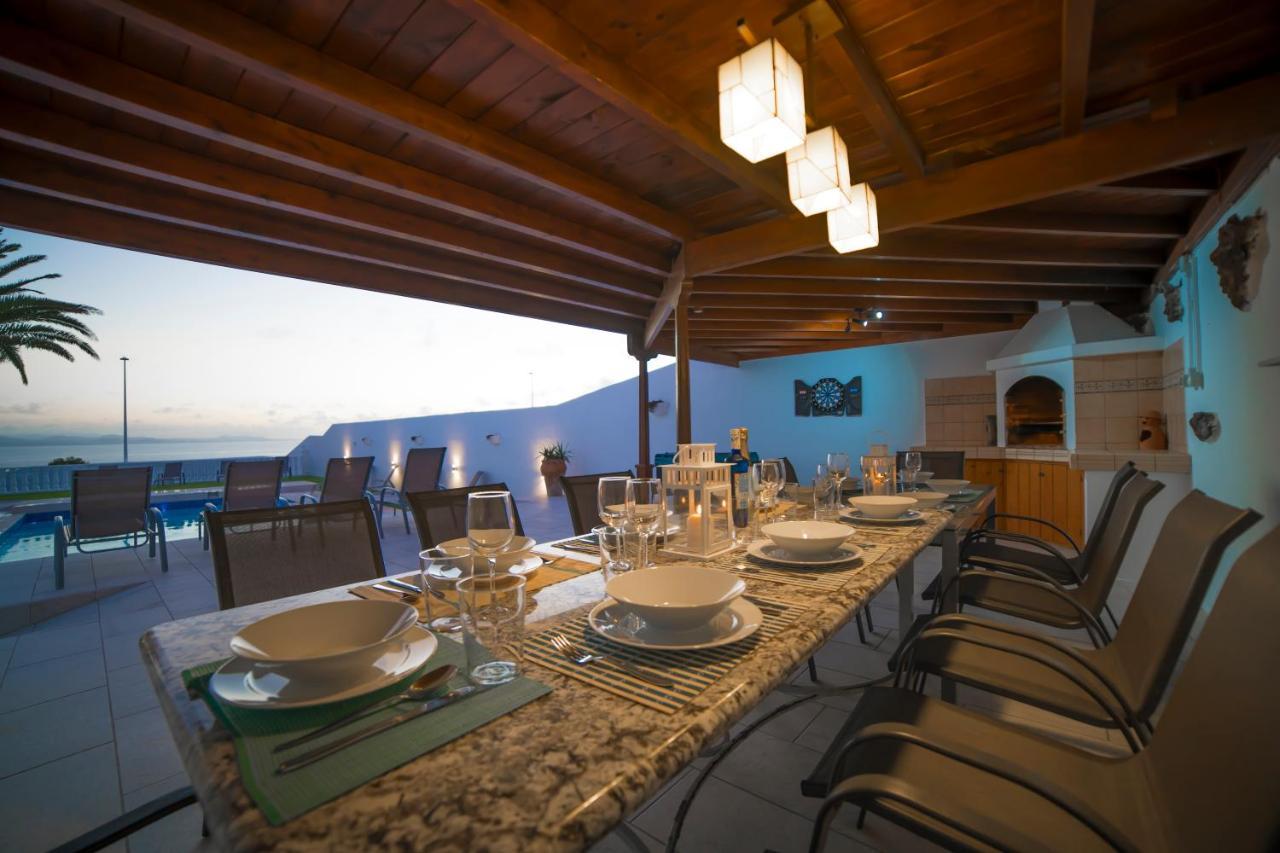 Stunning Sea View Villa With 6 Bedrooms & Heated Pool - Villa Renaissance Πλάγια Μπλάνκα Εξωτερικό φωτογραφία